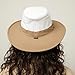 Tilley Standard Airflo Contrast Broad Brim LTM6, White/Dark Tan