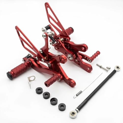Repose-pieds arrière moto YZF R6 réglables pour éliminer la fatigue en route