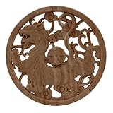 Geschnitzte Holzmöbelaufsätze machen jedes Stück zu etwas Besonderem. Und geschnitzte Holzaufsätze sind auch die beste Dekoration für Vintage-Möbel. Wenn Sie Retro-Dekoration mögen, ist dieser geschnitzte Vintage-Aufsatz eine unverzichtbare Wahl.