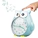 Produktbild Jnday Wecker Kinder ohne Ticken Kinderuhr mit nachtlicht, Schlafzimmer Snooze Funktion Uhr mit Dim Yellow Night Light und laut Alarm für Kinder, Batterie betrieben