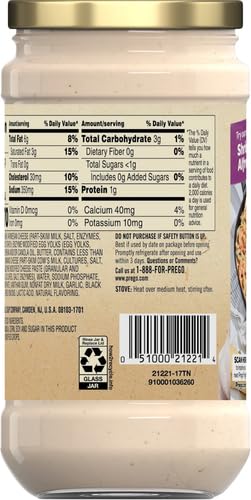 Image of Prego Roasted Garlic Parmesan Alfredo Sauce, 14.5 Ounce (Pack of 12)