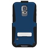 Seidio DILEX Case with Metal Kickstand and Holster Combo for Samsung Galaxy S5 - Retail Packaging - Royal Blue