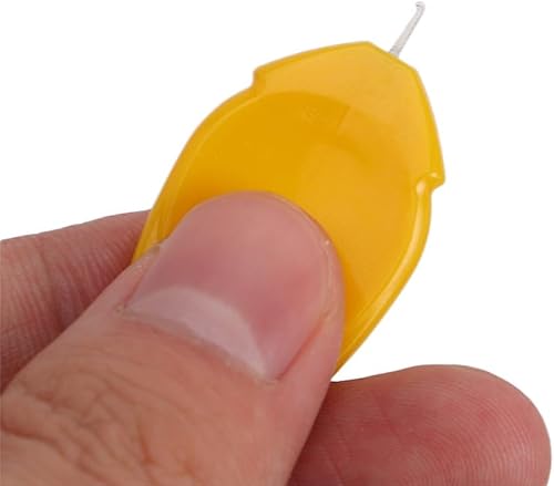Miniatura 3 de 1020 agujas simples de plástico para manualidades, enhebradores de agujas en forma de hoja de plástico para máquina de coser, bordados de bricolaje