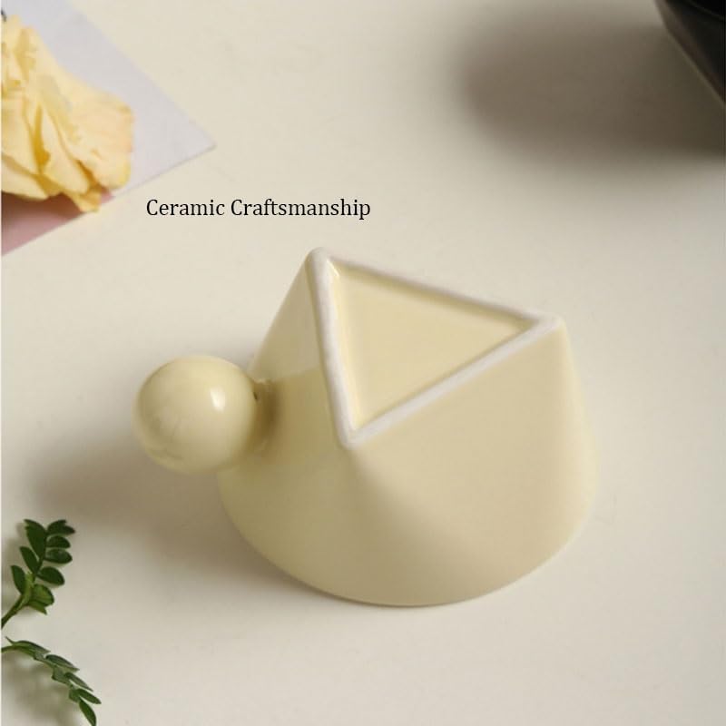 Colourful Round Handle Ceramic Water Cup Couples Breakfast Office Coffee Cups