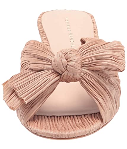 Image of Loeffler Randall Emilia Pleated Knot Mule Dune 10.5 B (M)