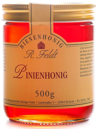 Pinien Honig, Kiefernwald vom Mittelmeer, dunkel, mild würzig, 500g
