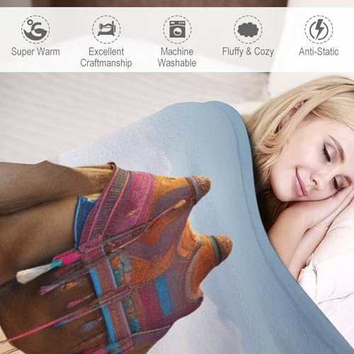 Linge de lit chameau impression 3D couvre-lit flanelle premium - 4