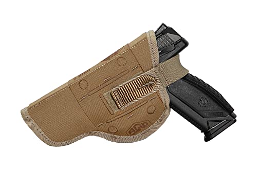 Alaska Guide Creations Pistol Holster One Size Fits Most | Open Carry Pistol Holder | Camo Hunting Harness (Mossy Oak Break-Up Country) #TOP4