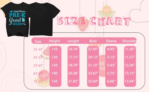 Image of Pre-K Graduation Shirt: Toddler Girls Boys Last Day of School T-Shirt Kids 2026 Preschool Graduation Gift Tops
