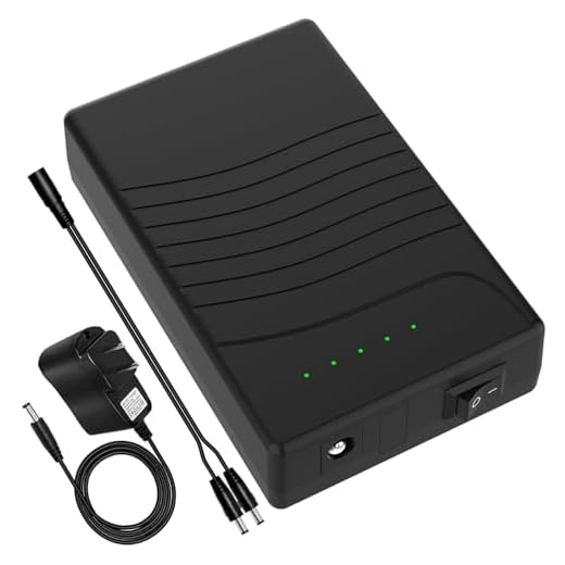 TalentCell Rechargeable 12V DC Output Lithium ion Battery Pack for LED Strip/Light/Panel/Amplifier and CCTV Camera with Charger, Multi-led Indicator Black (3000mAh)