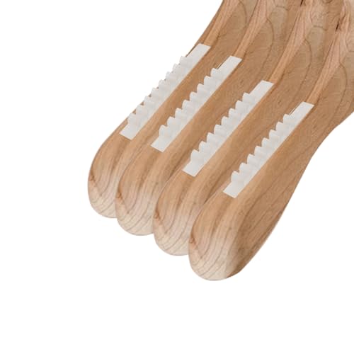 Non Slip Hanger Grips,TTZEZE Clear Rubber Hanger Grip with Fins,Silicone Adhesive Clothe Hanger Strips,Rubber Clothes Hanger Grips,200PCS Lightweight Hanger Grips Stickers 7x70mm/0.28x2.76'' Clear