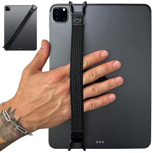 MyGadget Soporte para Tablet - Correa de Mano Universal [ de 6,3' a 11' ] - Cinta para Apple iPad...