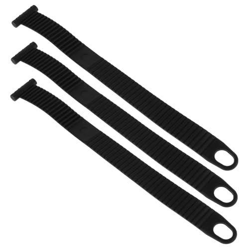 PartyKindom Roof Fixing Belt 3pcs Tie Down Straps Bungee Cords Secure Your Bike on Car Roof Heavy Duty