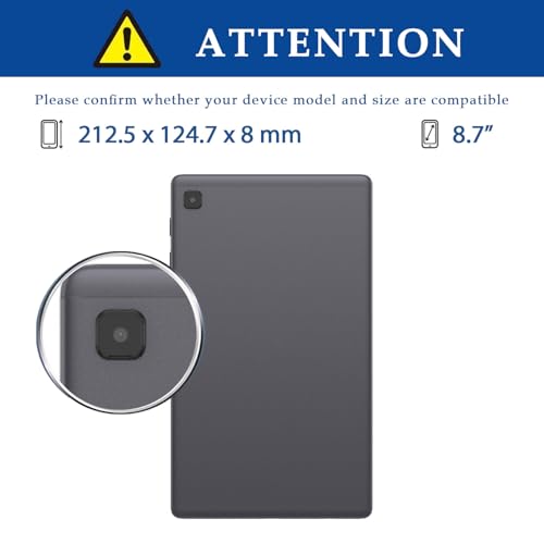 Étui de protection Samsung Tab A7 Lite résistant aux chutes avec support - 2