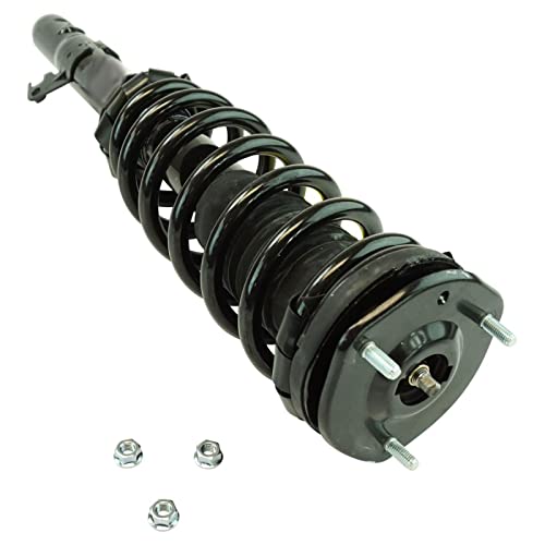 Image of TRQ Front and Rear Complete Strut Assembly & Shock Absorber Kit Shock & Spring Strut Assembly Compatible with 2006-2009 Ford Fusion Mercury Milan