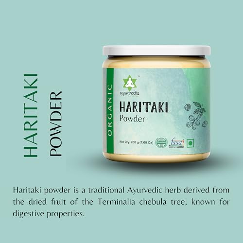 Image of Haritaki Powder 400g | Harad (Terminalia Chebula) Powder | Supports Digestion & Natural Detox | Ayurvedic Herbal Powder | No Added Preservatives