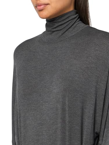 Norma Kamali Women's Four Sleeve All in One Turtleneck Side Slit Gown3