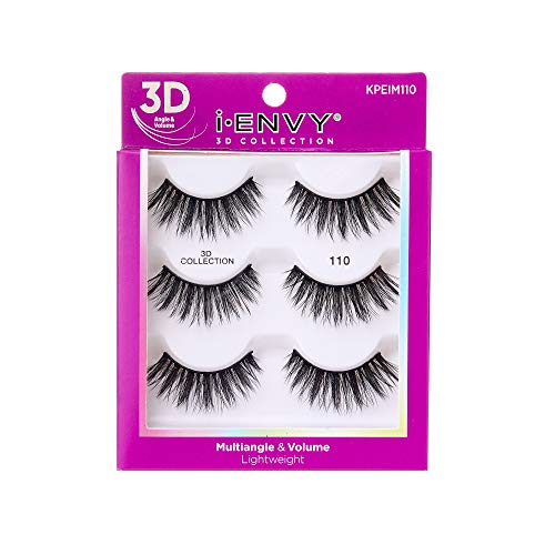 KISS i Envy 3D Collection Eyelashes Multiangle & Volume (KPEIM110)