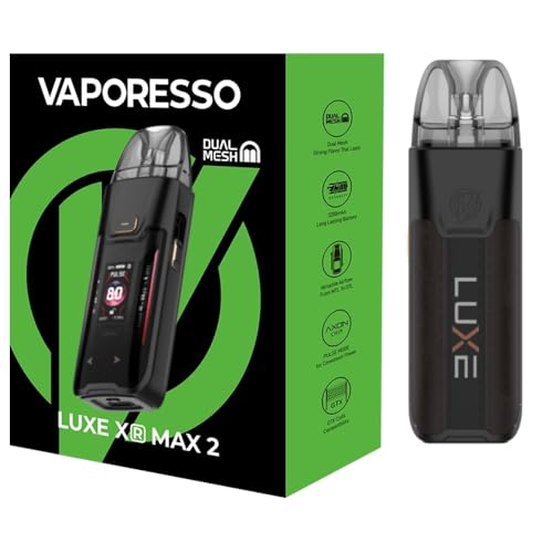 GTX Coil compatible Luxe XR Max 2 cigarette électronique pod 80W batterie 3200mAh