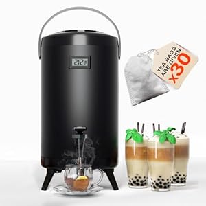 Nalison Isolierter Getränkespender 12L für Heißgetränke