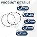 uxcell 25Pcs AS-040 O-Rings, Nitrile Rubber O-Rings 2-7/8