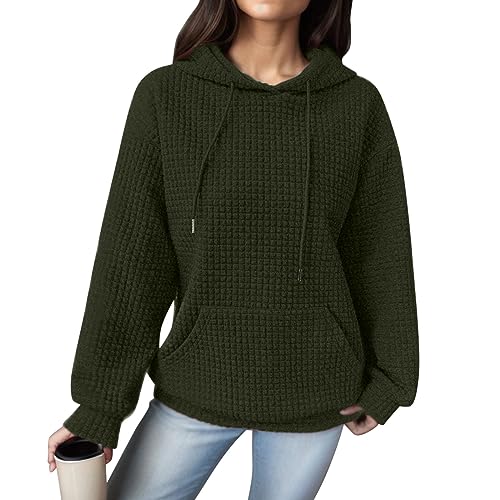 Sweat gaufré gothique vert avec imprimé dessin animé et poches confort ample M