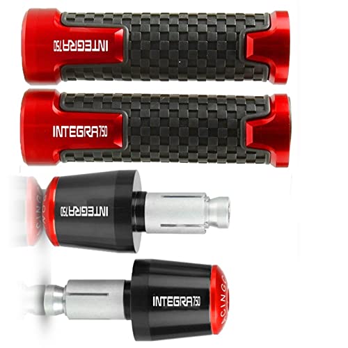 Integra 750 Extrémités de Guidon Aluminium pour Remplacer vos Embouts Abîmés