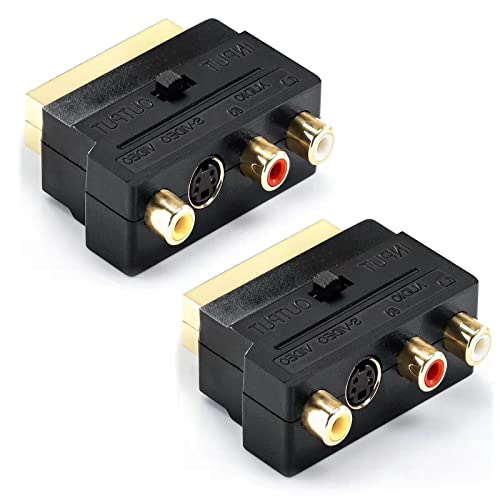 Hama Adapter – S-Video Auf 3x Cinch, Für Camcorder & Videorekorder