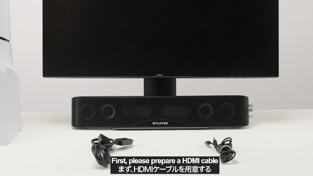 Amazon.co.jp: Nylavee PCスピーカー サウンドバー Bluetooth & AUX