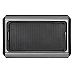 Indoor Smokeless Grill 1500W with Smart LED Touch Screen, Tempered Glass Lid, 2 Removable Ceramic Nonstick Grill & Griddle Plate, in a Modern Stainless Steel Design. - Image 3