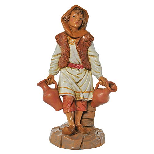 Statuine Presepe: Pastorello Con Anfore In Mano 30 Cm Fontanini 35