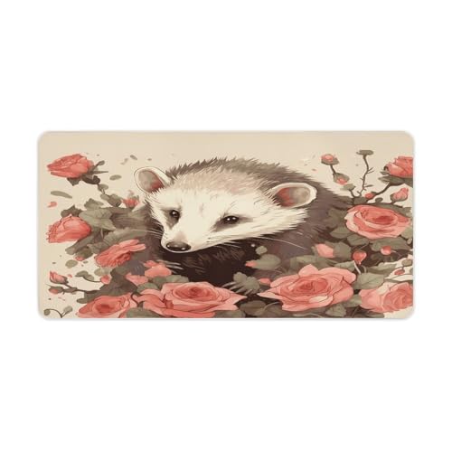 Alfombrilla para escritorio impermeable y antideslizante 12x24 pulgadas