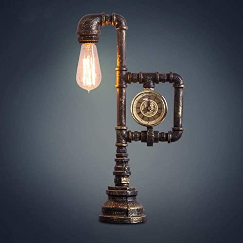 Lampe de chevet en fer forgé de haute qualité style robot E27 - 7