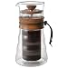 Produktbild Hario CD Cafe Press Double Glass-Olive Wood-600ml Kaffeezubereiter, Glas, Holz, Transparent, 2 Tassen