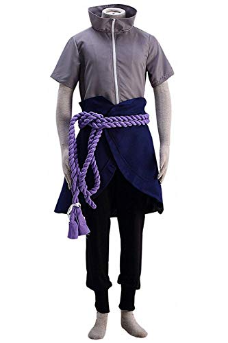 Naruto Shinobi World War Susanoo Uchiha Sasuke Outfit Cosplay Kostüm Kinder XXXL