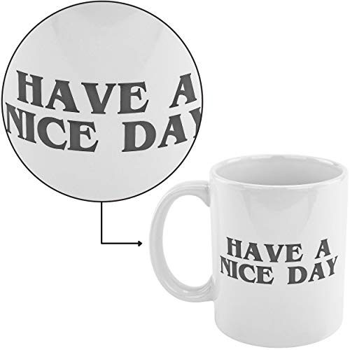 Taza cerámica blanca de 11 onzas Fairly Odd Novelties miniatura 3