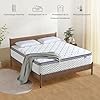 Lynnbery Matelas Hybride à Ressorts Ensachés Indépendants & Mousse à Mémoire, 140x190cm (Épaisseur 25cm), Confort Mi-Ferme, Respirant Hypoallergénique, Ergonomique et Silencieux