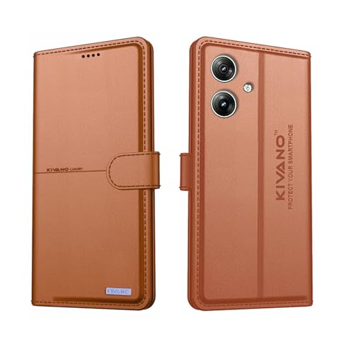 Image of Compatible with Motorola G54 5G / Motorola G64 5G Flip Cover | Leather Finish | Inside Pockets & Inbuilt Stand | Shockproof Wallet Style Magnetic Closure Back Cover Case