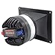 1 SP Audio SPTW-35 SP TW35 12 x 16 cm Horn Kompressions Driver 250 watt rms und 500 watt max impedanz 4 ohm empfindlichkeit 113 db spl Auto + freier kondensator, 1 stück