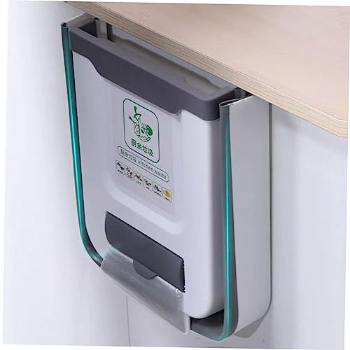 Caneca de basura plegable para cocina de plástico VICASKY miniatura 6