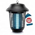 Flowtron Outdoor Bug Zapper | 3000 Volt Electric Insect Killer with 2000 Sq Ft Coverage | Non-Clogging Shock Grid | Kills Mosquitoes Flies & Flying Insects | Patio Deck Yard | UL Certified