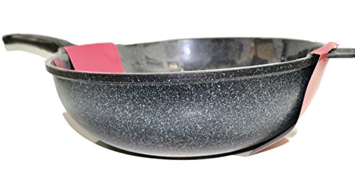 Joycook Durastone Marble Coated Cast Aluminum Nonstick Wok Pan, 14-Inch #TOP1