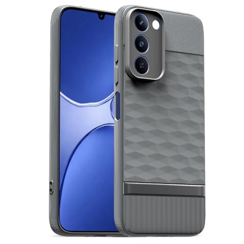 Image of Outlouders Back Cover for Realme P4 Lite 5G | Full Camera Protection | TPU Soft Flexible Shockproof Bumper Case (Grey)