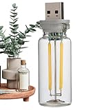 Glas Nachttischlampe Dekoleuchte - modernes Erscheinungsbild, intelligente Touchfunktion, warmes Lichtkonzept, kompakte Bauweise, vielseitige Nutzungsmöglichkeiten, elegante Gestaltung | perfekt für E