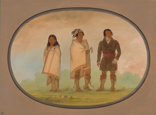 Tableaux modernes George Catlin 60x90cm pour habiller un mur vide efficacement