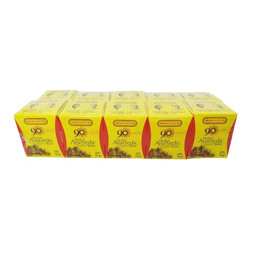 Siddhalepa® Ayurvedic Herbal Balm, 10 stuks, 10 stuks