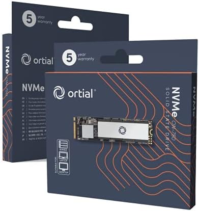 Ortial ON-750 Internal Solid State Drive 256GB M.2 2280 NVMe TLC SSD ON-750-256