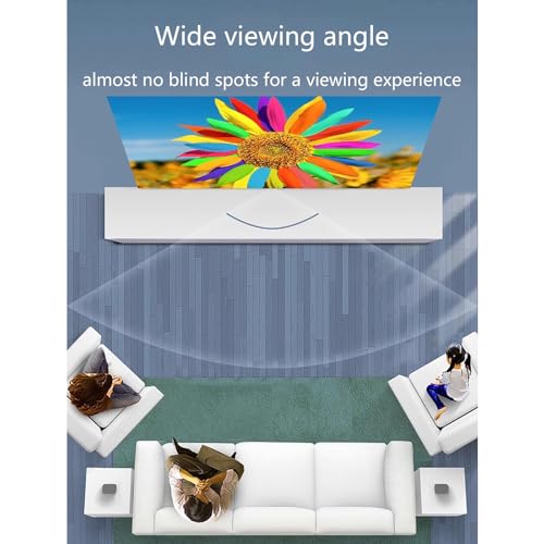 Pantalla de proyector manual de gran angular que elimina reflejos e instalación difícil 5
