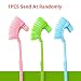 Thickening plus long-handled toilet brush Bathroom floor brush Cleaning brush Color Random