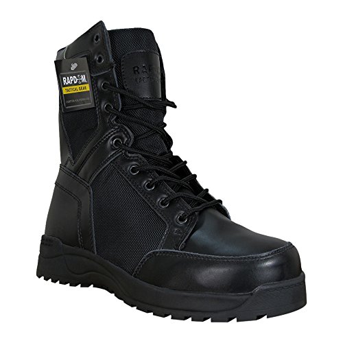 RapDom táctico Crusher Botas, Negro